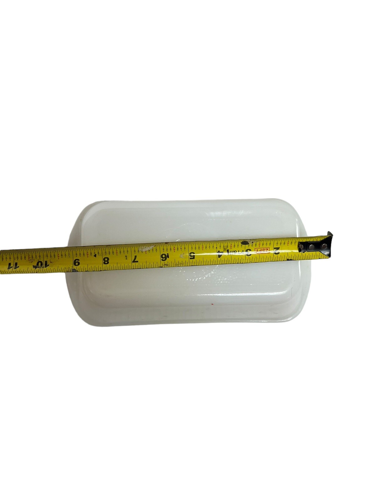 Vintage Glasbake Yellow Orange Flowers 1.5 Quart Loaf Ovenware Dish USA MCM