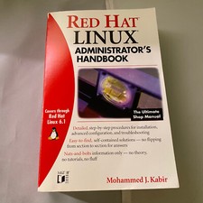 Red Hat Linux Administrator's Handbook by Mohammed J. Kabir Paperback GOOD Cond