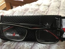Foster Grant IRONMAN IM2000 Reading Glasses-BLK Case Men New