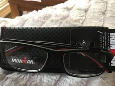 Foster Grant IRONMAN IM2000 IronFlex Reading Glasses-BLK Case Men New