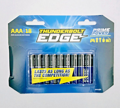 18 Pack AAA Batteries 1.5V with Extended Life Technology