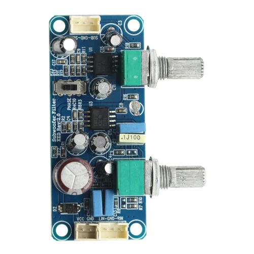 DC 9-32V Pre-AMP Single Low Power Pass Filter Bass Subwoofer Amplifier Board US - Picture 7 of 13