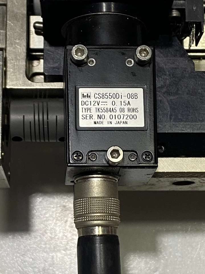 Double Independent 12" Linear Rail w/ 2 stepper motors, 2 Encoders, 2 Cameras - Image 4 of 4