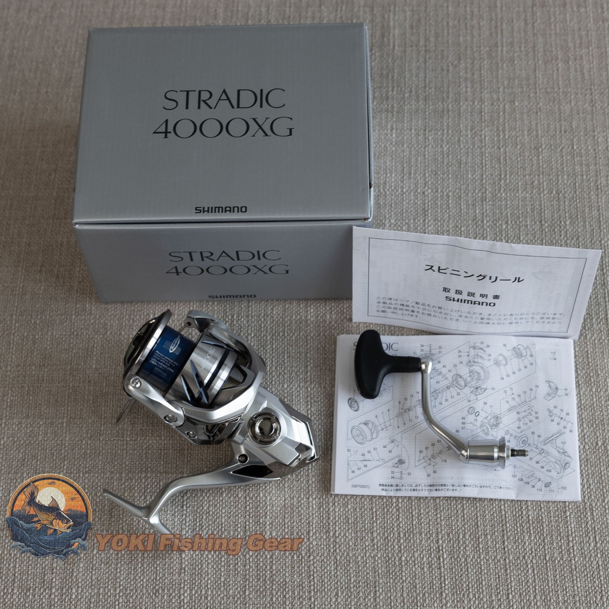 Watch Our Product Video--Shimano 2023 STRADIC 4000XG Spinning Reel 