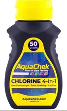 3 For $15 - Yellow 4-Way Pool and Spa Test Strips - 150 Yellow Test Strips Total