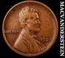 1921-S Lincoln Wheat Cent - Scarce Extra Fine Semi-key Better Date #M4067 Lincoln Wheat