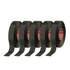 tesa 51036 High-Performance PET Cloth Automotive Wire Harness Tape, Black
