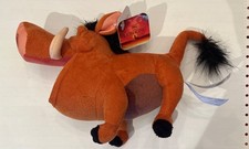 Disney The Lion King Pumbaa Plush Soft Toy Stuffed Animal