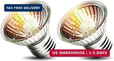 50W Uva Light Bulbs 2 Packs, Turtle Heat Lamp for Reptile