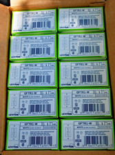 40 PCS Leviton GFTR1-W 15A 125V 20A FEED THROUGH GFCI Outlet - White - W/Plate