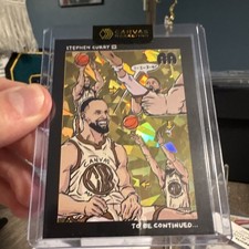 Canvas Marketing Stephen Curry Serial Numbered /99 Golden State Warriors NBA
