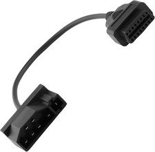 OBD1 to OBD2 Adapter for Ford 7 Pin to 16 Pin Connector Black OBD Adapter Cable