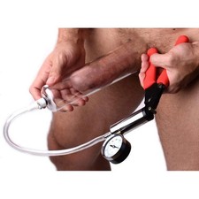 8" Men Male Beginner Bigger Penis Pump Kit Girth Enhancer Enlargement System