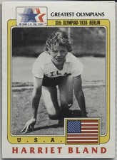 Olimpiadi - 1983 History's Greatest Olympians #2 Harriet Bland (relè 1936) usato