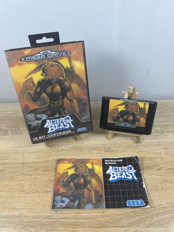 Sega Mega Drive Altered Beast - Complete In Box (CIB)