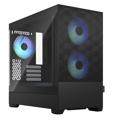 Fractal Design Pop Mini Air Matx Tower Rgb Black Tg Clear PC Case