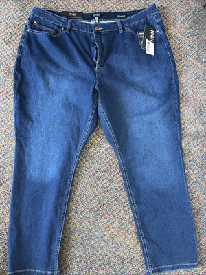 JONES NEW YORK THE LEXINGTON SKINNY ANKLE ICON FIT HIGH RISE 22W/42 NWT  (B58)