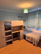 Atlanta High Sleeper Bed In Grey NO MATTRESS