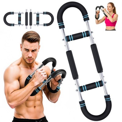 WARMOUNTS Twister Arm Trainer, Chest Workout Equipment, 66-110lb Adjustable C...