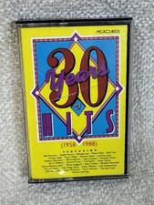MCA Records 30 Years of Hits 1958-1988 Cassette Tape MCAC2-8025 Country Hits