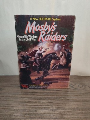 Victory Games Solitaire Mosby's Raiders Complete Bagged and sorted
