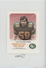 1981 Red Rooster Edmonton Eskimos Leo Blanchard 0a3