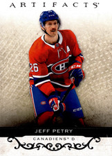 5 CARD LOT - 2021-22 Upper Deck Artifacts - Jeff Petry #52