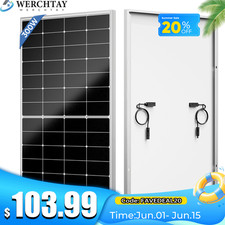 300W Watt Monocrystalline Solar Panel 12V Cha...