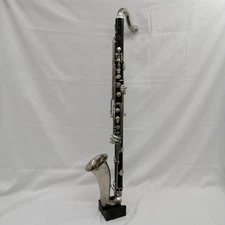 Noblet Model 60 Bass Clarinet Low Eb Serviced Used Condition From Japan