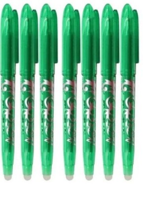 Grüne Tinte radierbare Stifte - Ausreiben Gelstifte mit integrierten Radiergummis, 1-7er Pack Optio