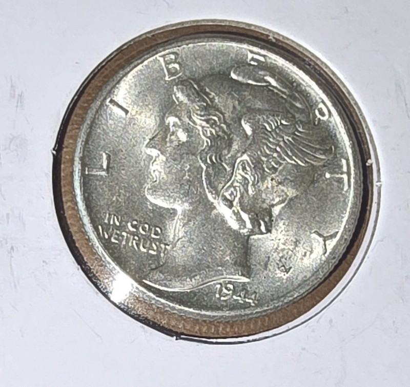 1944 10C Mercury Dime