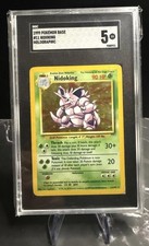 Pokémon TCG Nidoking Set Base 11/102 Holo SGC 5
