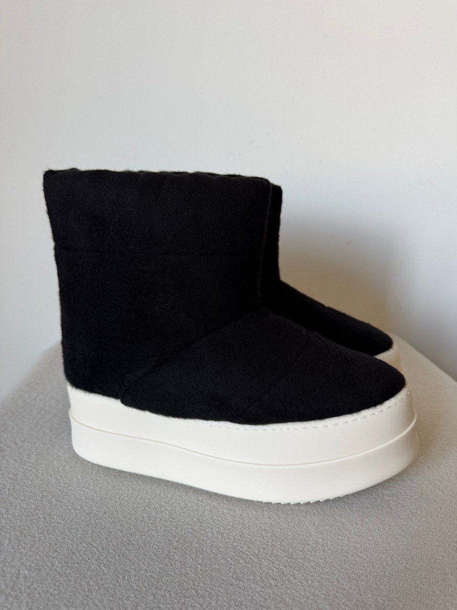 Rick Owens DRKSHDW Mega Bumper Low Lunar Boots - Size 43 - Black