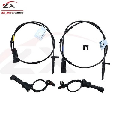 4Pc ABS Wheel Speed Sensor For 2010-2017 Chevrolet Equinox LT Sport Utility 2.4L