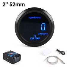 2" 52mm Digital LED Exhaust Gas Temp Gauge EGT Temperature Meter w/ Sensor UK
