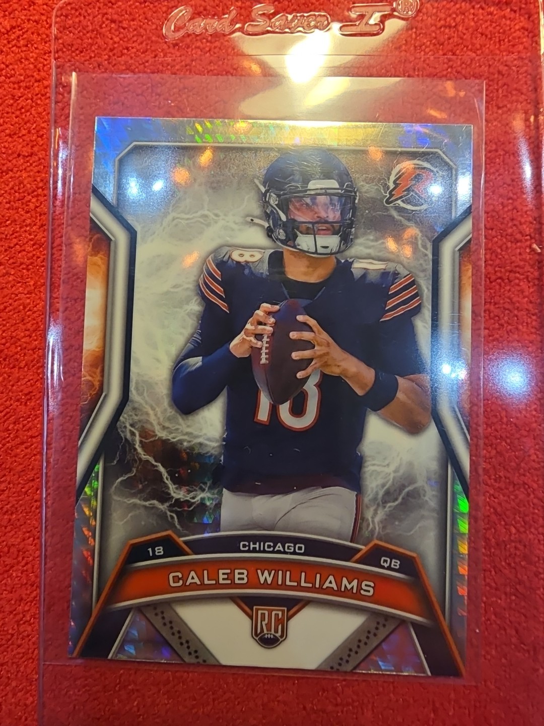 2024 Topps Resurgence - Rookies Caleb Williams #117 Silver Static Refractor (RC)