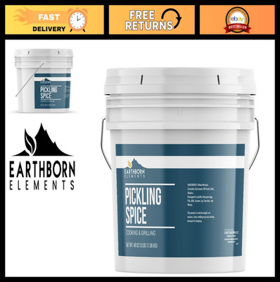 Premium Pickling Spice Blend - 1 Gallon Bucket for Canning, Cooking & Grilling