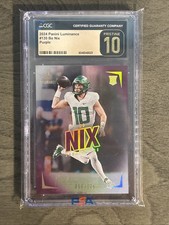 2024 Panini Luminance - Rookies Bo Nix #130 Purple /175 (RC)