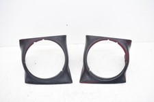 1997 Mazda Miata Headlight Bezel Frame Surround Trim Black Shroud Pair Oem Kw92