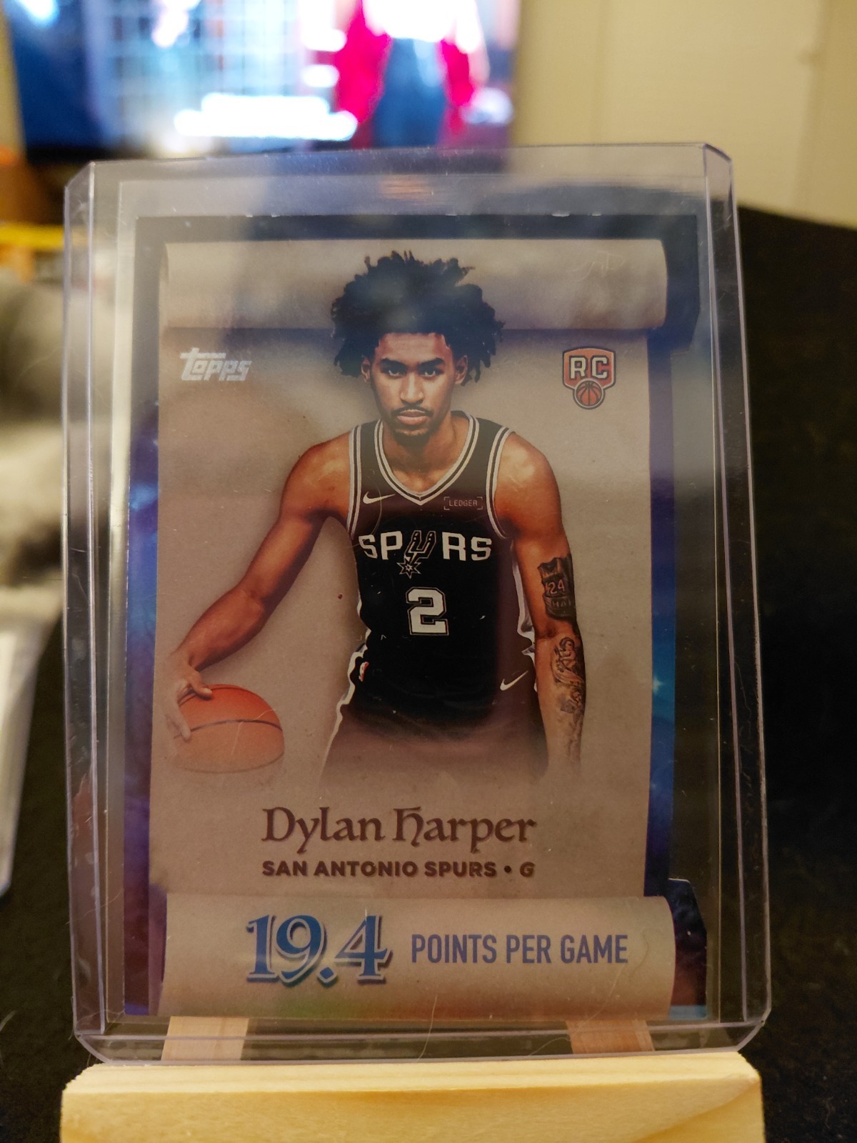 2025-26 Topps Holiday - Making the Nice List Dylan Harper #ML-2 (RC) ROOKIE CARD