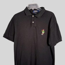 Polo Ralph Lauren Men's Large Back Men s Polo Bear Mesh Polo Shirt Embroidery