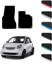 GCM - Car Floor Mats for smart fortwo coupe 2015 To 2019 Full Floor Protection
