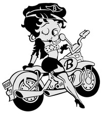 Betty Boop Iron On Transfer For T-Shirt + Other Light & Dark Fabrics #4