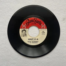 Dave Gutierrez “Agarate De Mi” Tejano Tex Mex Record 