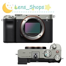 Sony Alpha a7C Mirrorless Camera Body Only 24.2 MP Silver Wi-Fi,NFC,Bluetooth