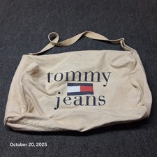 Vintage Tommy Jeans Hilfiger Duffle Bag Large Canvas