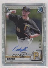 2020 Bowman Chrome Prospect Refractor 480/499 Cody Bolton #CPA-CB Auto 0n5z