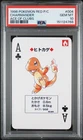 PSA 10  Charmander #004 Pokemon Red Poker Playing Card Vintage 1996 Ace of Clubs