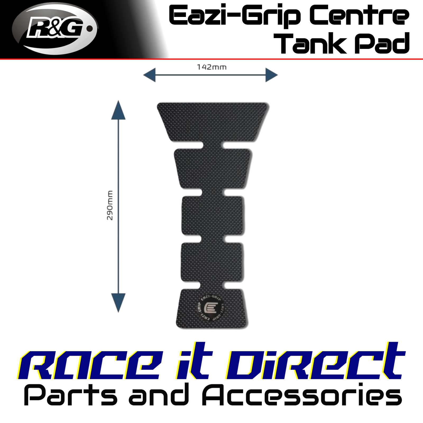 Eazi-Grip Centre Tank Pads for Moto Guzzi V85 Strada 2024-2026 Pro E Eazi-Grip