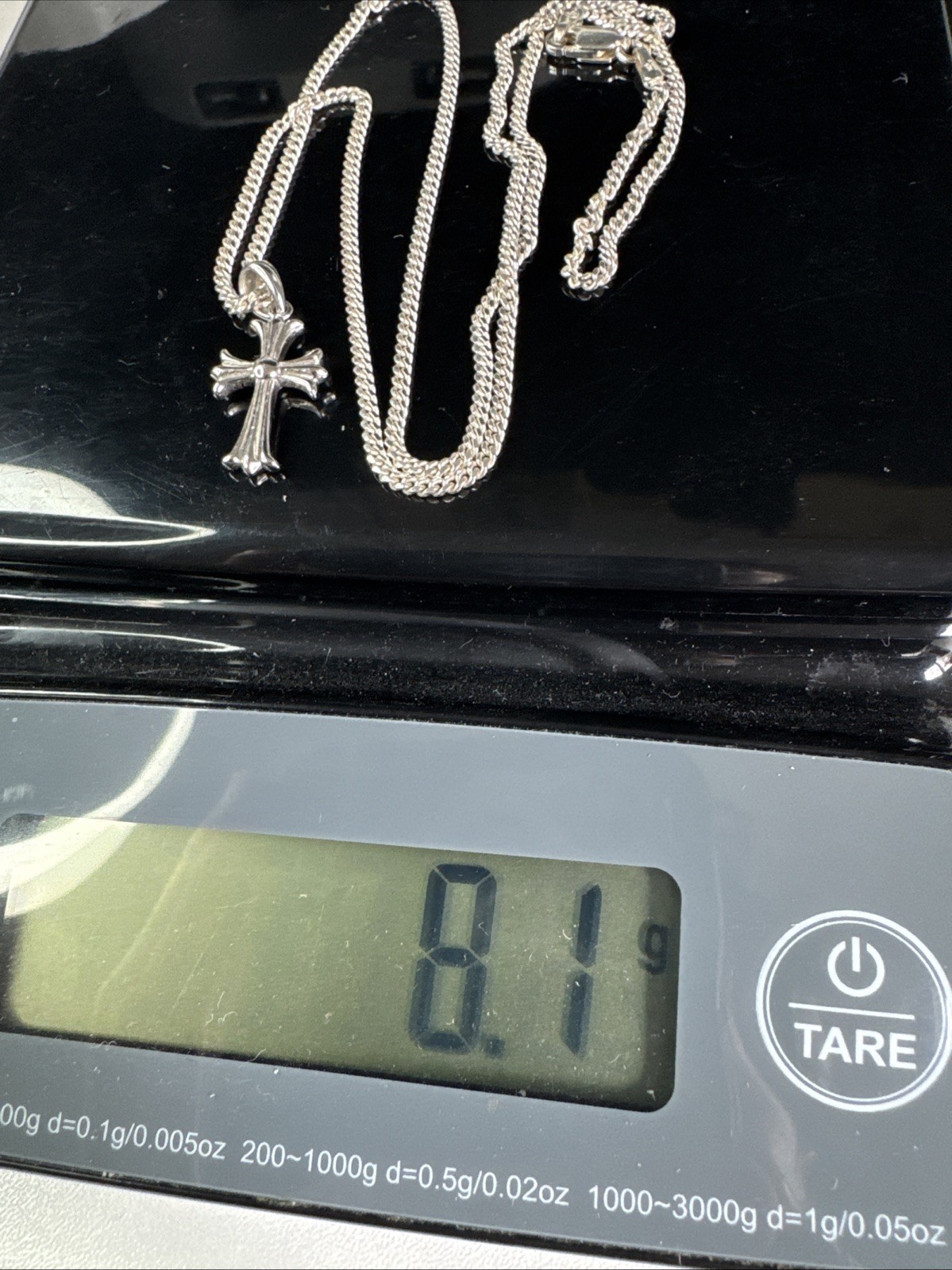 925 Sterling Silver Solid Cuban Chain 22inch 2mm … - image 6